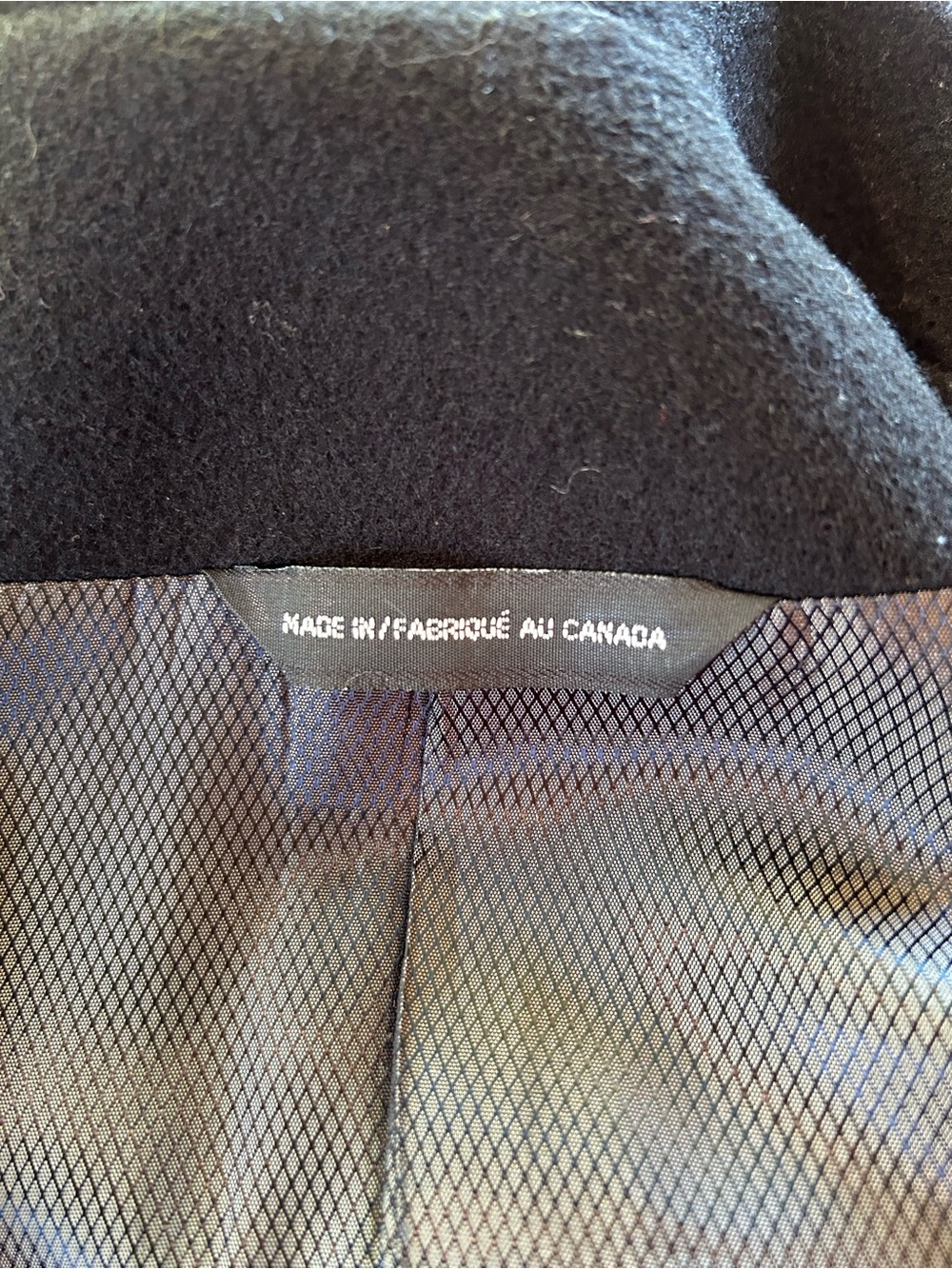 Turbulence par Simon Sebag Wool Cashmere Mao Collar Jacket Made in Canada 40 M - Picture 7 of 12